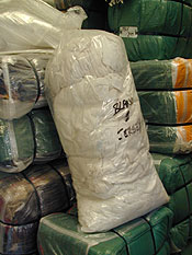 chiffon d'essuyage blanc